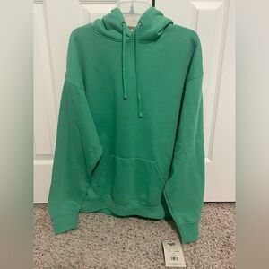 Men’s / Unisex Pacific & Co Shamrock Green Hooded Sweatshirt Hoodie Large XL NWT